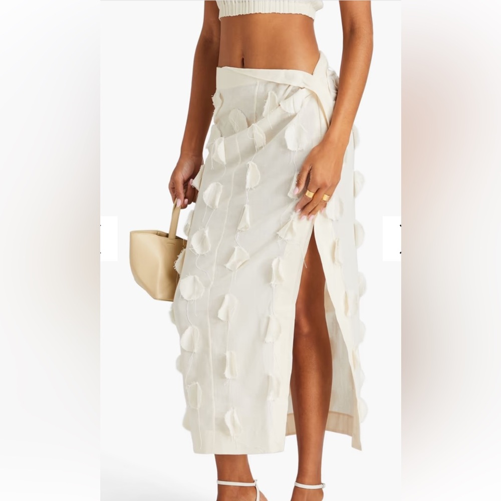 NWT - Jacquemus La Jupe Draggiu
embroidered skirt - Size 34